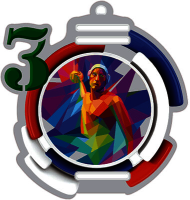 Акриловая медаль Водное поло 1,2,3 место 1785-008-003