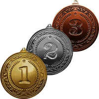 Комплект медалей Коваши (3 медали) 3547-070-000