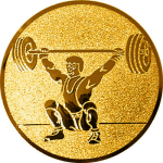 Эмблема тяжелая атлетика 1120-050-100