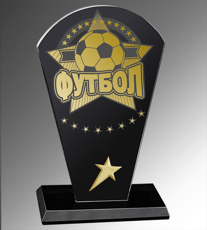 Награда из стекла Футбол 1657-170-Ф00