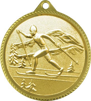 Медаль лыжный спорт (лыжи) 3997-007-100