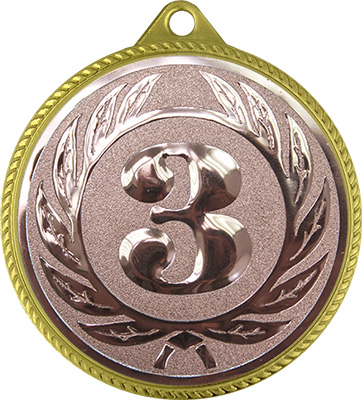 Медаль 1,2,3 место 3998-001-301