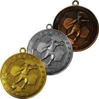 Комплект медалей футбол Кафу (3 медали) 3616-050-000