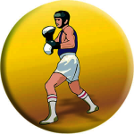 Акриловая эмблема бокс