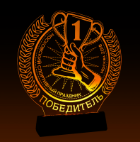 Акриловая награда с подсветкой 1772-000-007