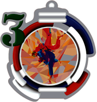 Акриловая медаль Самбо 1, 2, 3 место 1785-001-003