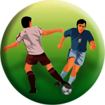 Акриловая эмблема футбол