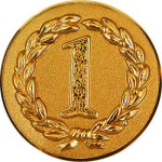 Эмблема 1,2,3 место (50 мм)