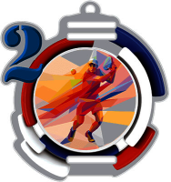 Акриловая медаль Теннис 1, 2, 3 место 1785-002-002