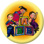 Акриловая эмблема детский сад