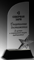 Акриловая награда с цветной печатью 1608-220-УФ2