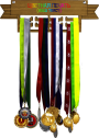 Медальница (держатель) с цветной печатью 3000-003-УФ0