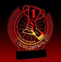 Акриловая награда с подсветкой 1772-000-002