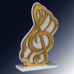 Акриловая награда Музыка 2820-210-100