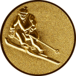 Эмблема лыжный спорт/горный 1109-050-103