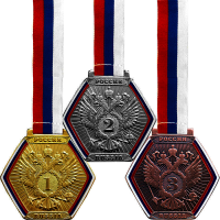 Комплект медалей Ярополк 1,2,3 место 3693-080-000