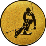 Эмблема лыжный спорт/горный 1109-050-102
