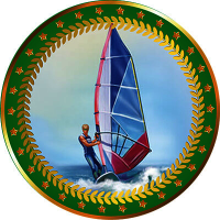 Акриловая эмблема Парус 1399-025-314