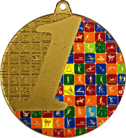 Медаль Иствуд с УФ печатью 3614-070-101