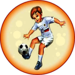 Акриловая эмблема футбол