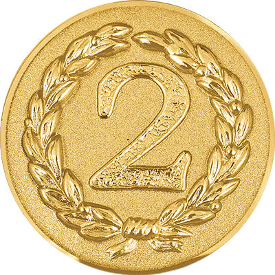 Эмблема 1,2,3 место (50 мм) 1104-050-100