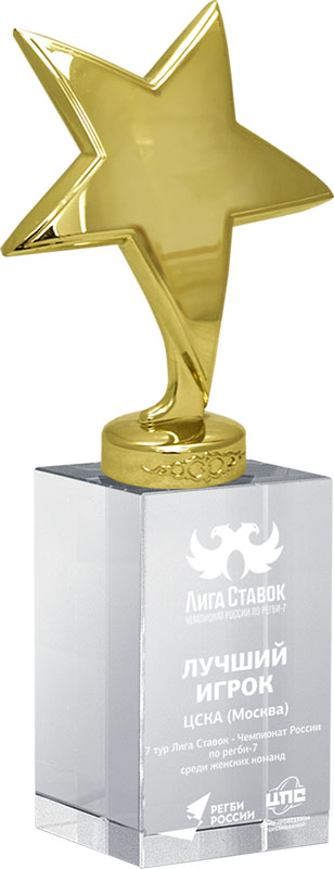 Награда Звезда с гравировкой 2015-180-ГР0