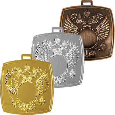 Комплект медалей Герб России 3552-070-000